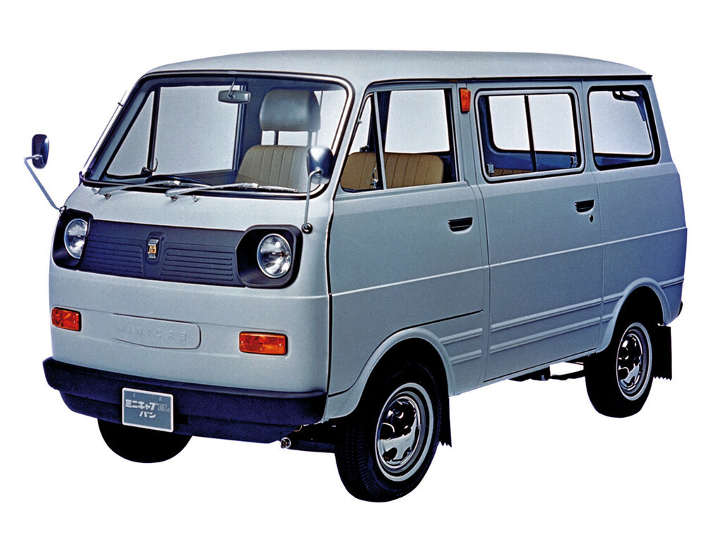 Mitsubishi Minicab 1 поколение, рестайлинг, минивэн (05.1971 - 04.1976)